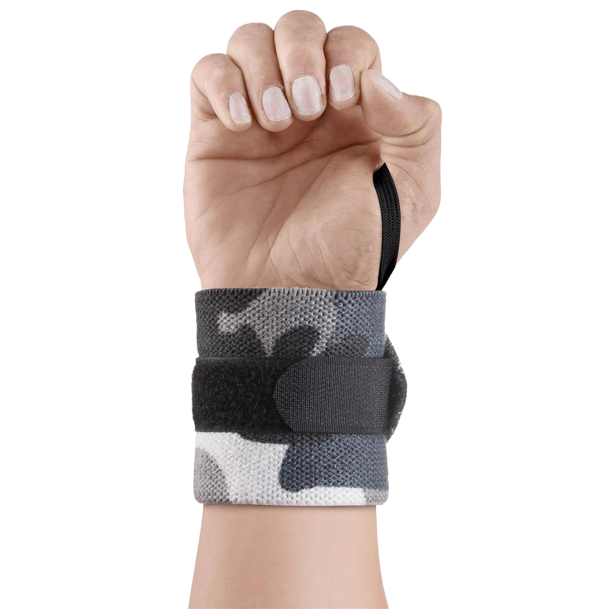 C.P. Sports Wrist Wraps 30 cm - White Camo