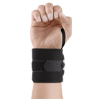 C.P. Sports Wrist Wraps 30 cm - Svart/Vit