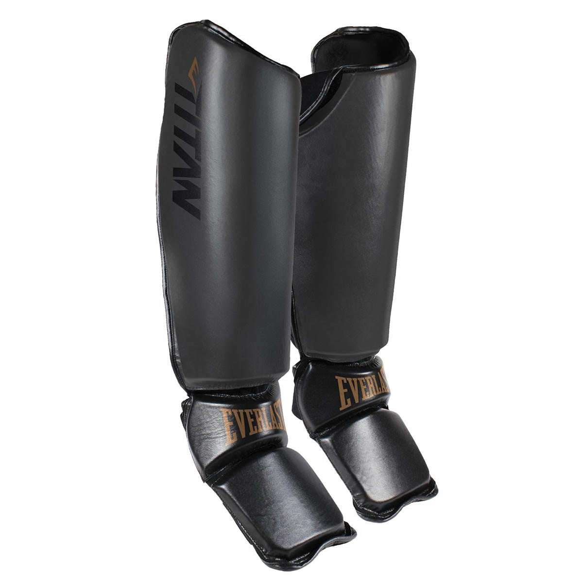 Everlast Titan Pro Striking Benskydd - Svart