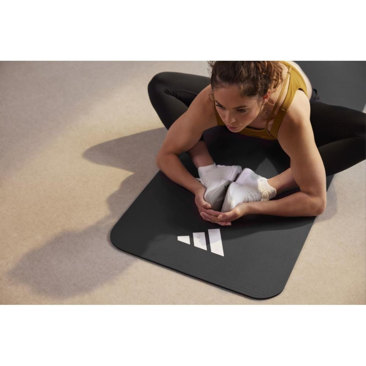 Adidas Fitnessmatta  7 mm - Grå