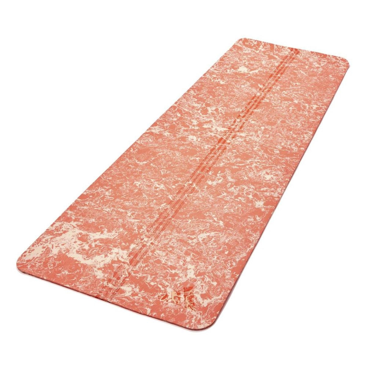 Adidas Camo Yoga Matta 5 mm - Korallröd