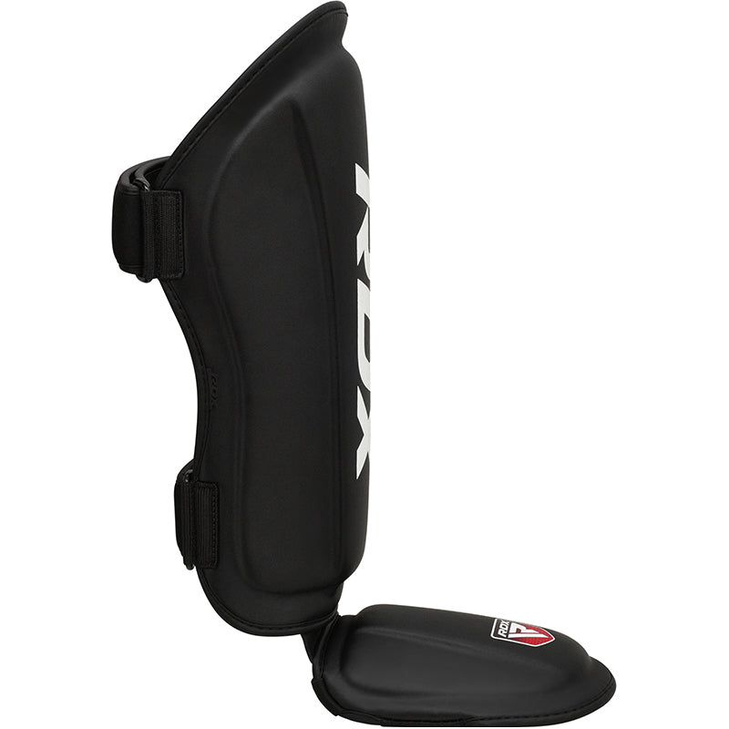 RDX T1 Black Shin Instep Guards BLACK
