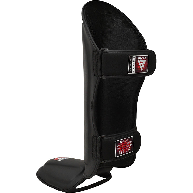 RDX T1 Black Shin Instep Guards BLACK