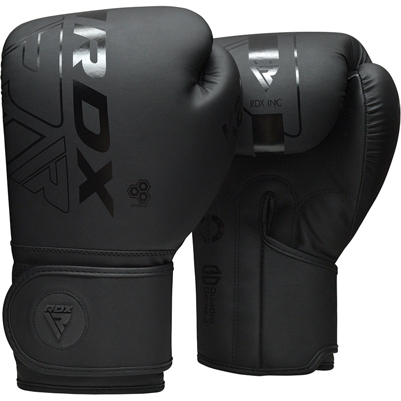 RDX F6 Kara Boxing Training Gloves Black BLACK