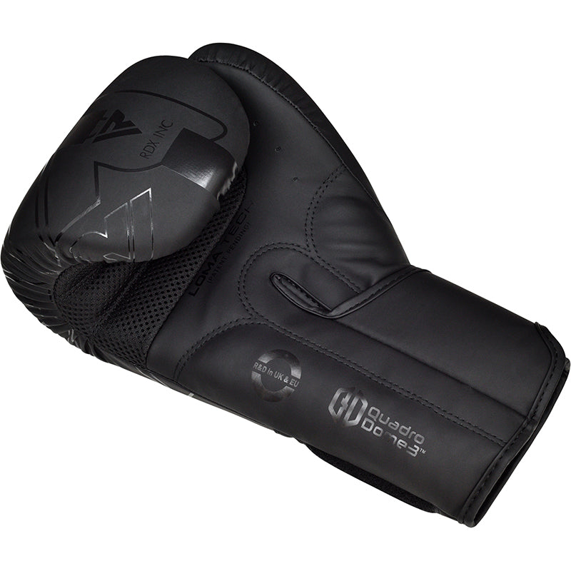 RDX F6 Kara Boxing Training Gloves Black BLACK