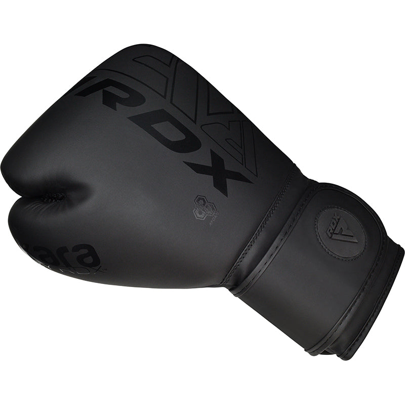 RDX F6 Kara Boxing Training Gloves Black BLACK