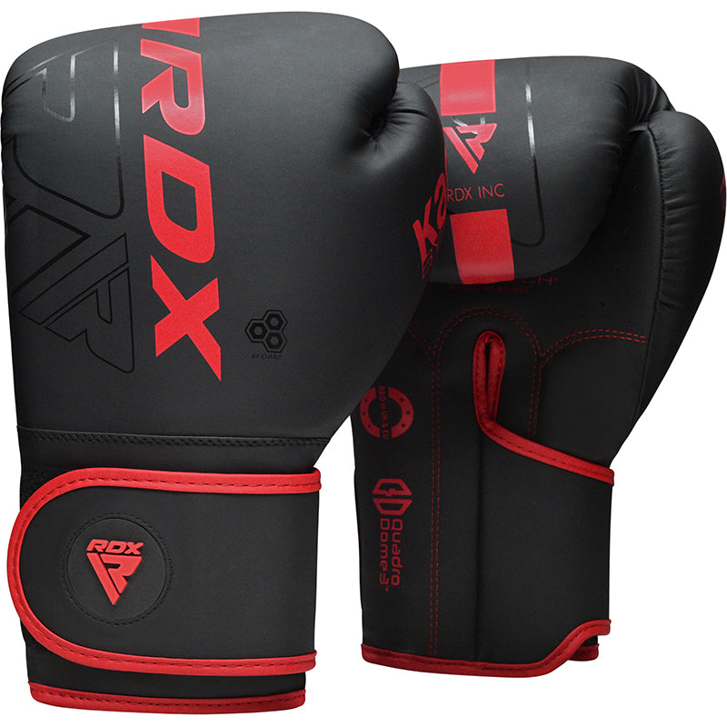 RDX F6 Kara Boxing Training Gloves Black RED