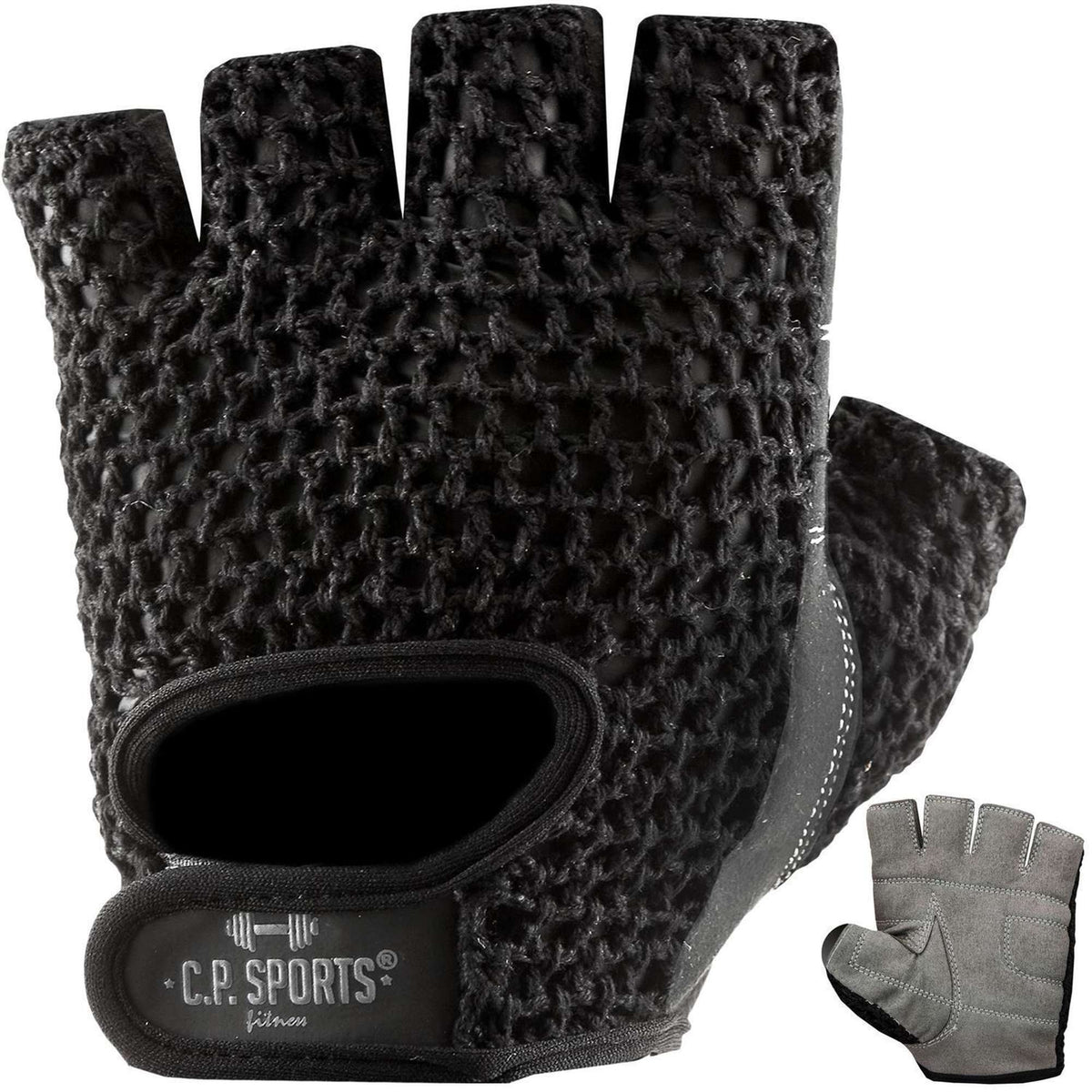 C.P. Sports Classic Mesh Glove - Black/Anthracite