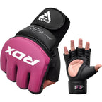 RDX GGR F-12 Plus MMA Grappling Handskar - Rosa - RDX | Kraft & Kontroll