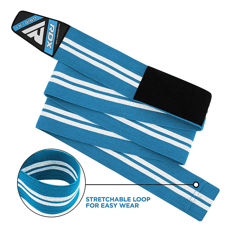RDX K4 Weightlifting Knee Wraps OEKO-TEXÂ®Â Standard 100 certified