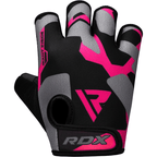 RDX F6 Tyngdlyftar Träningshandskar - Rosa - RDX | Kraft & Kontroll