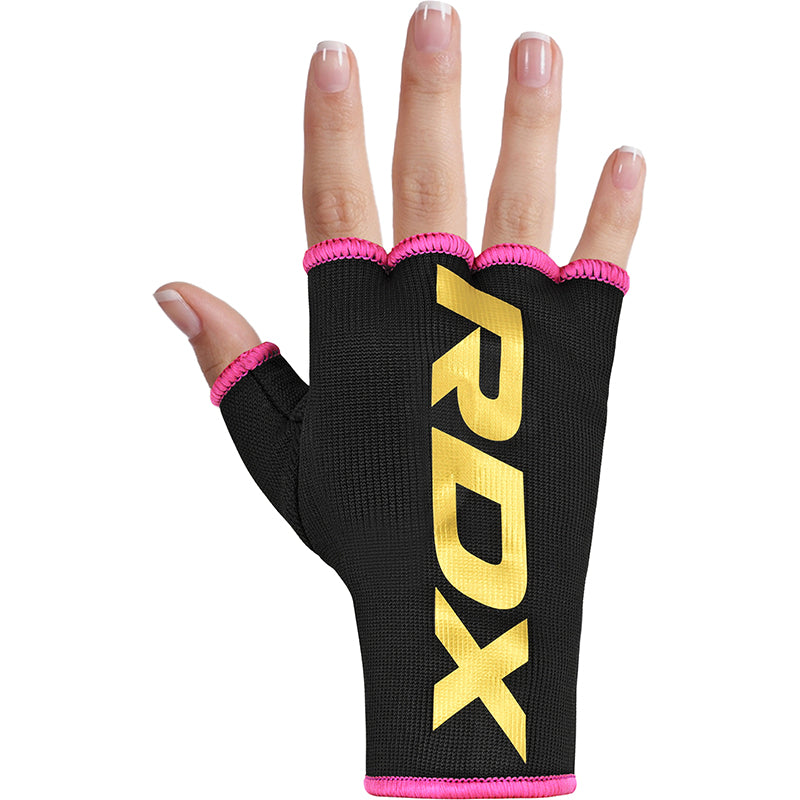 RDX BP INNER GLOVES ELASTICATED HALF FINGER FOR WOMEN OEKO-TEXÂ® STANDARD 100 CERTIFIED