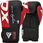 RDX F4 Hook & Loop Boxningshandskar Sparring - Röd - RDX | Kraft & Kontroll