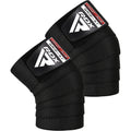 RDX K1FB IPL & USPA APPROVED KNEE WRAPS FOR POWER & WEIGHT LIFTING GYM WORKOUTS OEKO-TEXÂ®Â Standard 100 certified