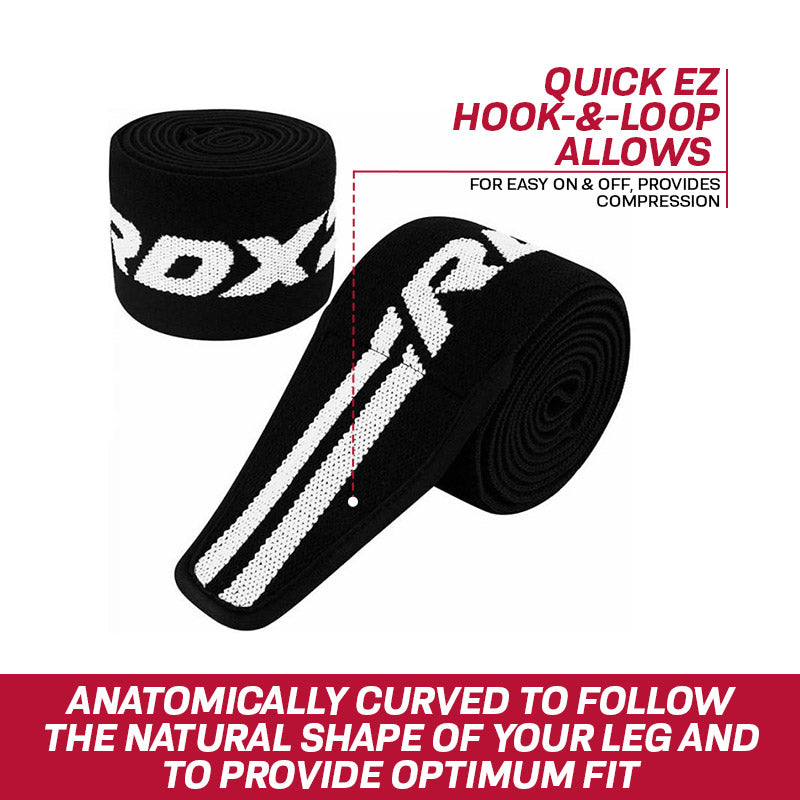 RDX K2 Compression Knee Wraps OEKO-TEXÂ Standard 100 certified