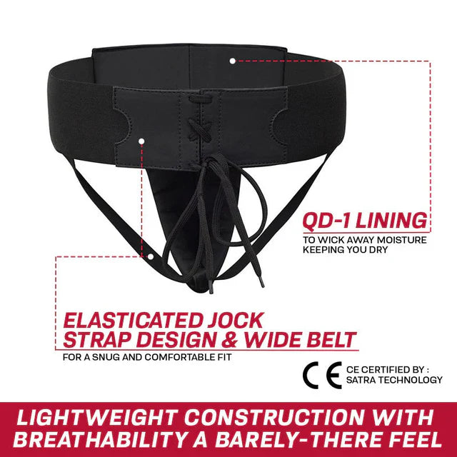 RDX Groin Guard T-15 Matte Black Plus