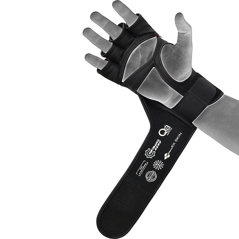 RDX GRAPPLING GLOVES AURA PLUS T-17