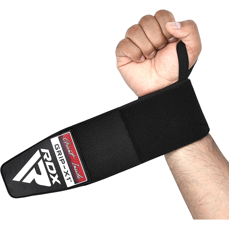 RDX W3 IPL USPA Approved Powerlifting Wrist Support Wraps with Thumb Loops OEKO-TEXÂ Standard 100 certified