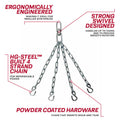 RDX X14 Punch Bag Chains