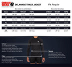 Kraft & Kontroll Delaware Track Jacket - Svart - Kraft & Kontroll | Kraft & Kontroll