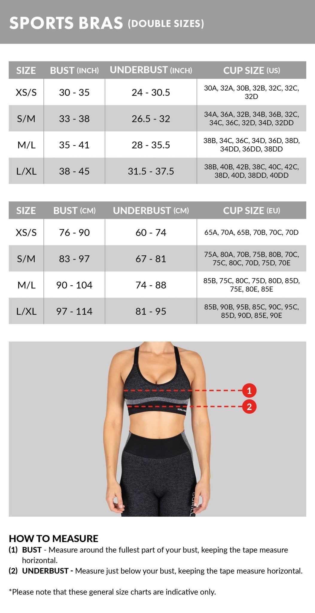 Gorilla Wear Olivia Seamless Sports Bra - Svart - Gorilla Wear | Kraft & Kontroll