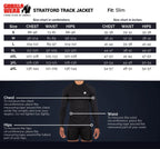 Gorilla Wear Stratford Track Jacket - Svart - Gorilla Wear | Kraft & Kontroll
